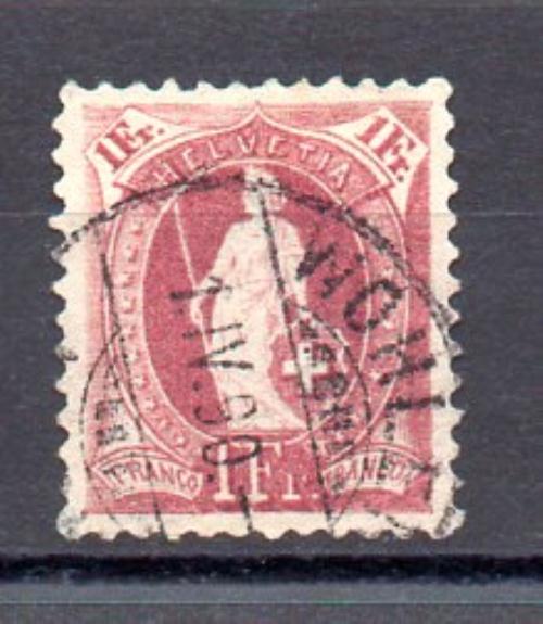 Suiza Año 1882/04 Nº 79 (o)